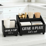 Coffee Bar Accessories Box for Kitchen Counter